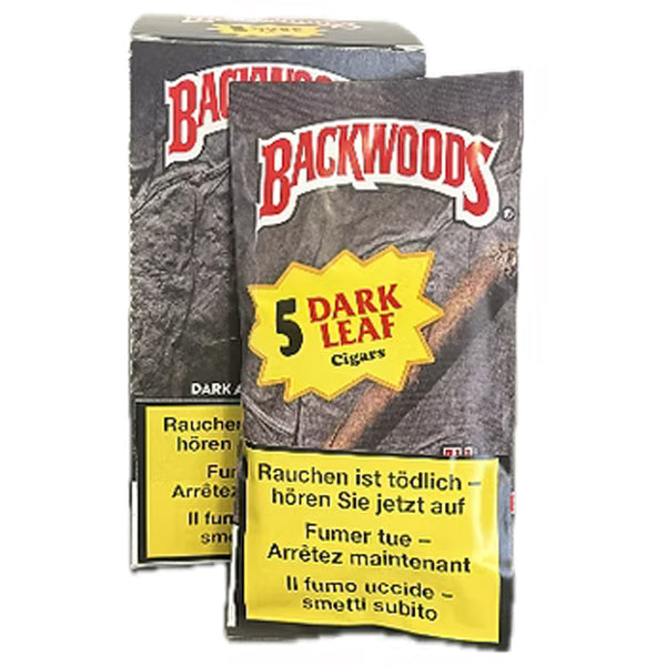 Blunt Wraps Dark Leaf (5pc) Backwoods