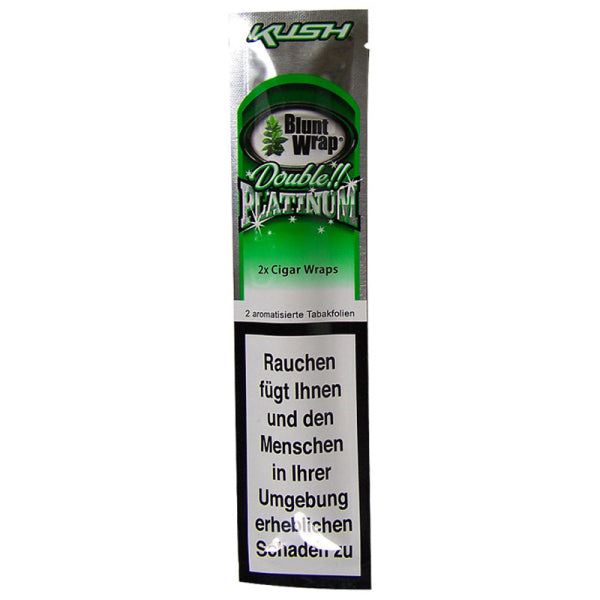 Blunt Wraps Double Platinum Kush (2pc) Blunt-Wrap