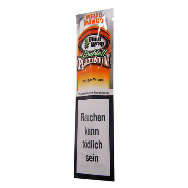 Blunt Wraps Double Platinum Mello-Mango (2pc) Blunt-Wrap