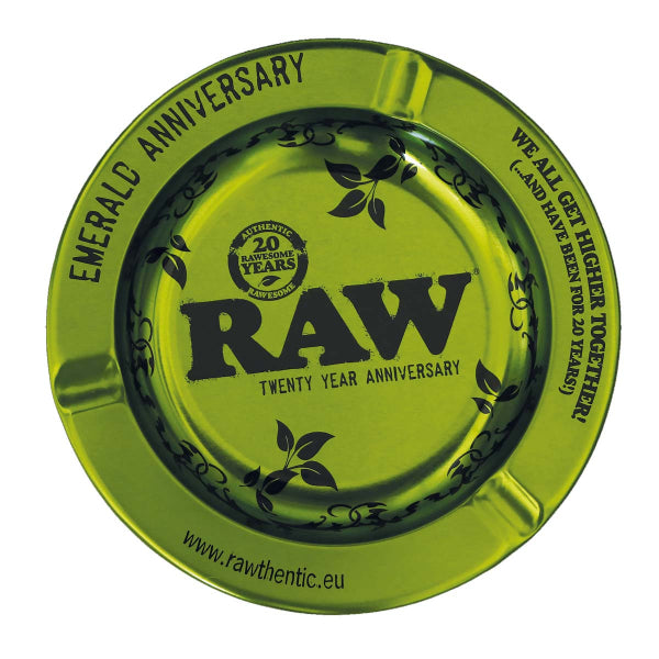 Cendrier Metal Raw Emerald 20th Anniversary (14cm) RAW