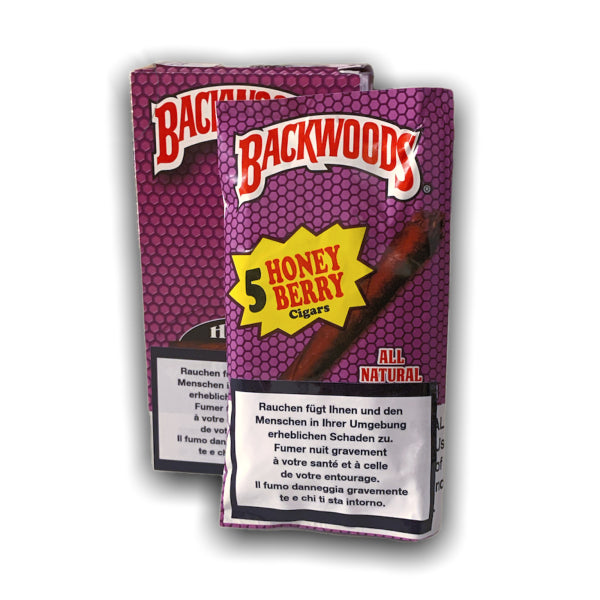 Blunt Wraps Honey Berry (5pc) Backwoods