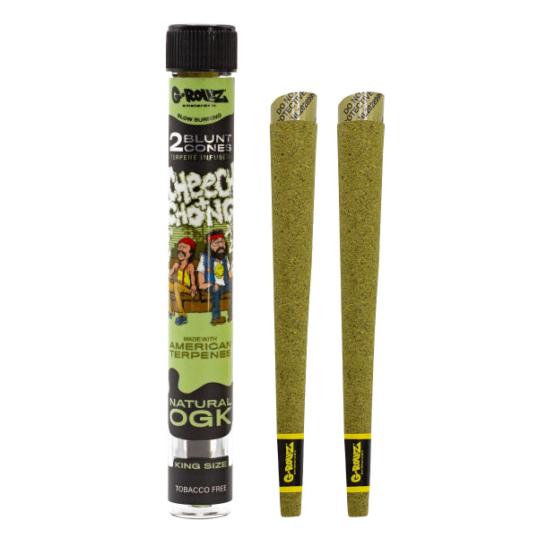 Blunt Cones Terpene Infused Herbal Natural OGK (2pcs) G-Rollz