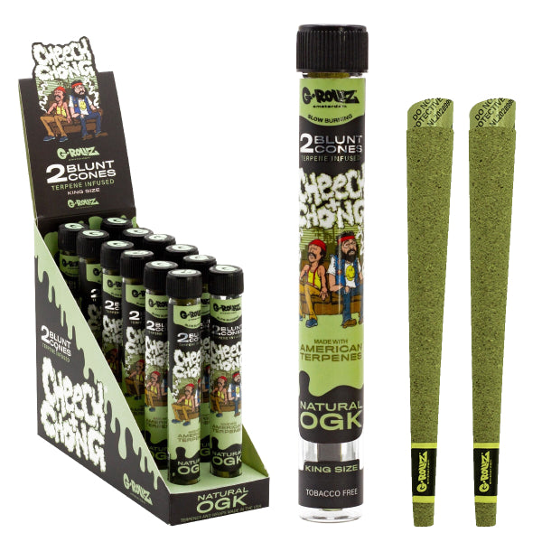 Blunt Cones Terpene Infused Herbal Natural OGK (2pcs) G-Rollz