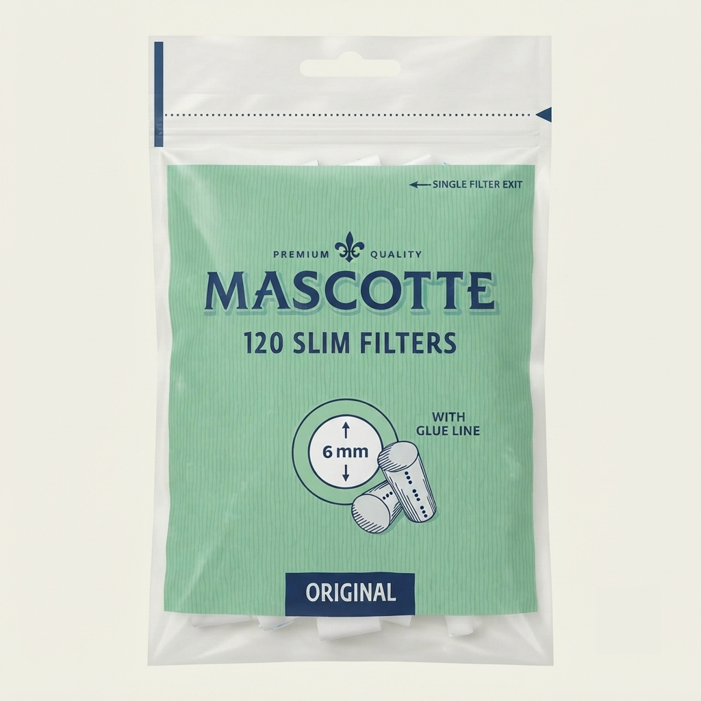 Filtres Papier Mascotte Original Paquet 120x6